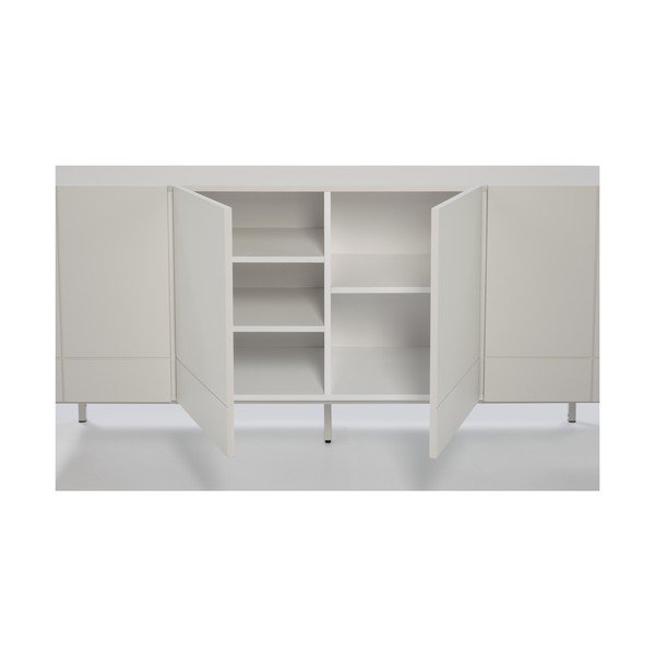 Sivo-bijela komoda Teulat Linea-image-1