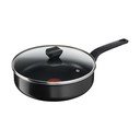 Aluminijska tava s poklopcem ø 24 cm Simply Clean Red - Tefal