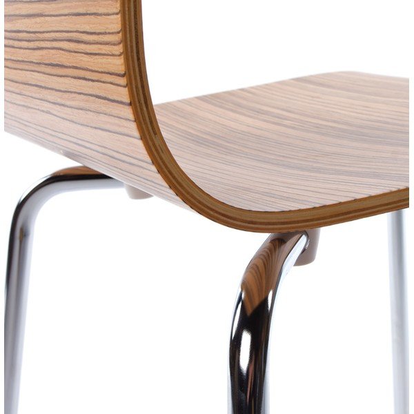 Drvena stolica Kokoon Design Zebrano-image-3