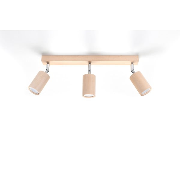 Drvena stropna svjetiljka Sollux Ludwik, dužine 45 cm-image-4