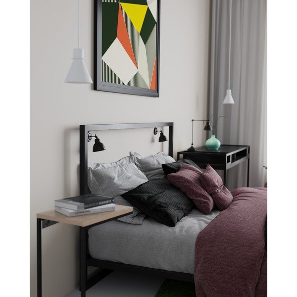 Crna zidna lampa ø 12 cm Freja – CustomForm-image-3
