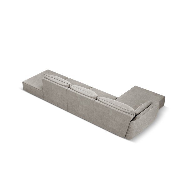 Svijetlo siva kutna garnitura (lijevi kut) Vanda - Mazzini Sofas-image-3