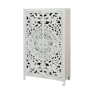 Krem ormarić od masivnog manga 165x40 cm Kalita – Støraa