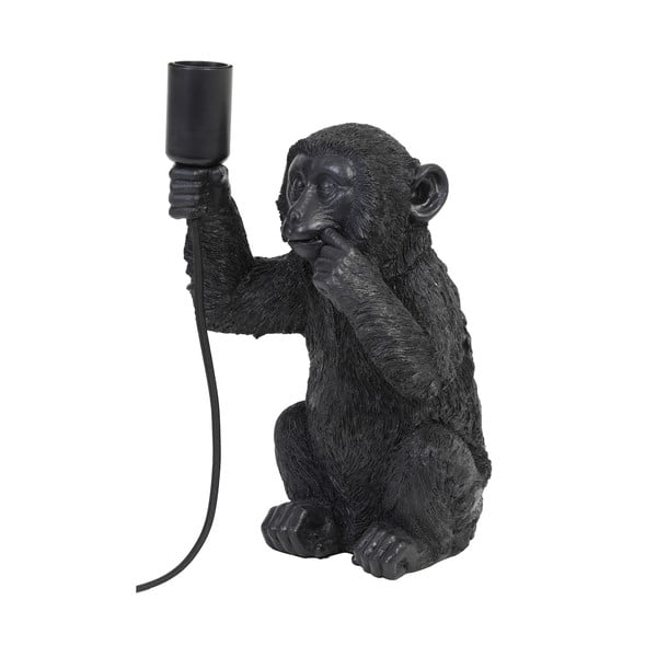 Crna stolna lampa (visina 34 cm) Monkey - Light & Living-image-3