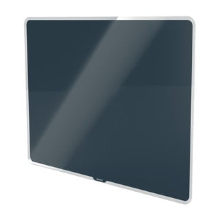 Siva staklena magnetska ploča leitz ugodna, 60 x 40 cm