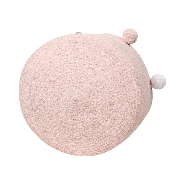 Svijetlo ružičasta tekstilna dječja kutija za pohranu ø 30x30 cm Bubbly – Lorena Canals-image-4