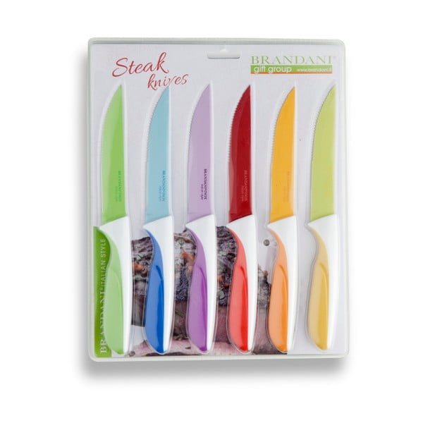 Set od 6 Brandani Anti-Stick noževa za odreske