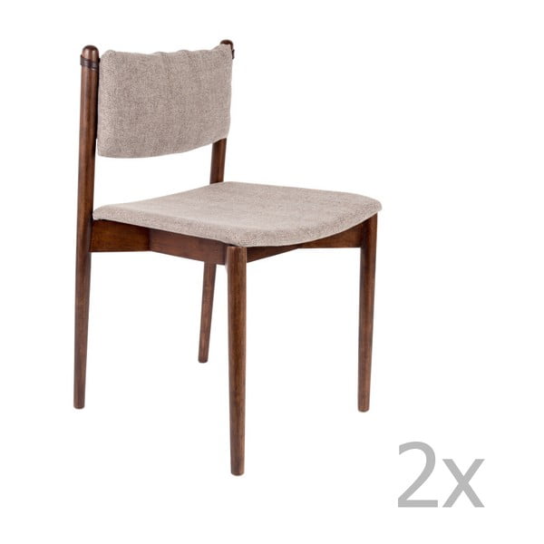 Set od 2 stolice od bagremovog drveta Dutchbone Torrance