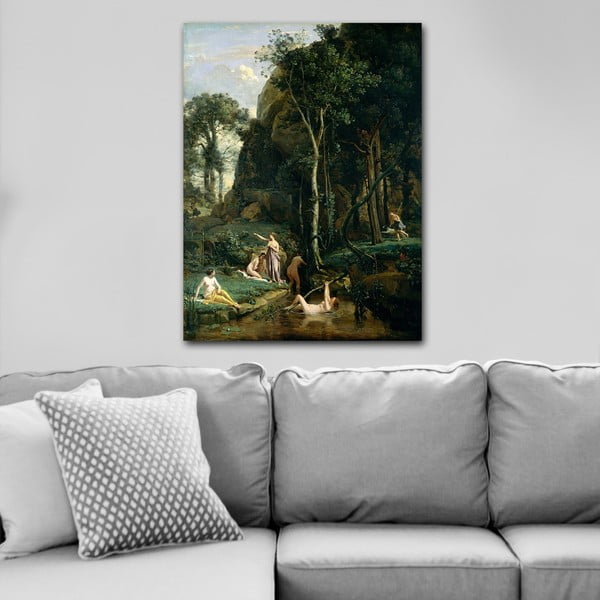 Slika - reprodukcija 70x100 cm Camille Corot - Wallity-image-1