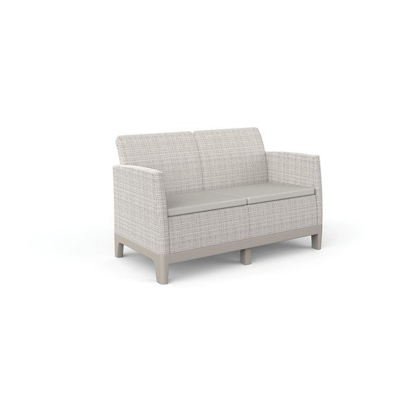 Sivo-bež vrtna sofa Scandi Forma – Keter