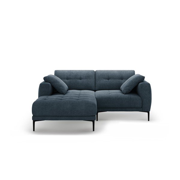 Tamno plava kutna garnitura (s lijevim kutom/s ležaljkom) Bemy – Micadoni 