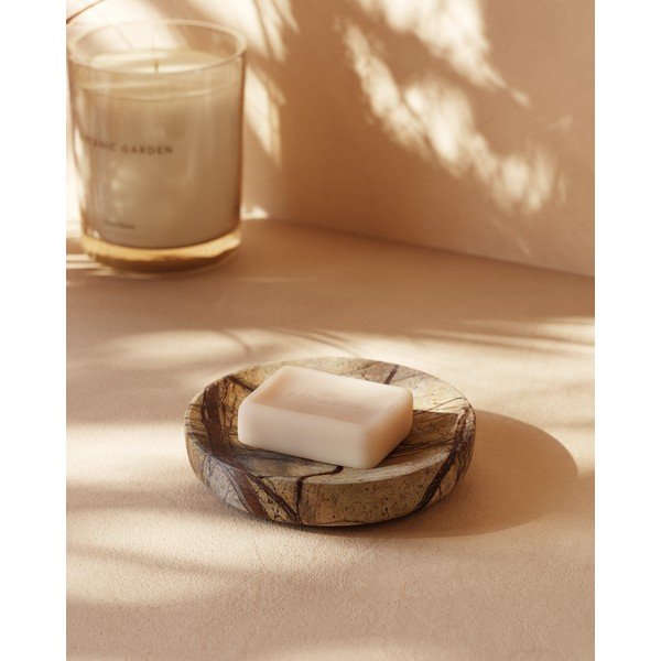 Mramorna posuda za sapun u prirodnoj boji Spalsh – Kave Home-image-1