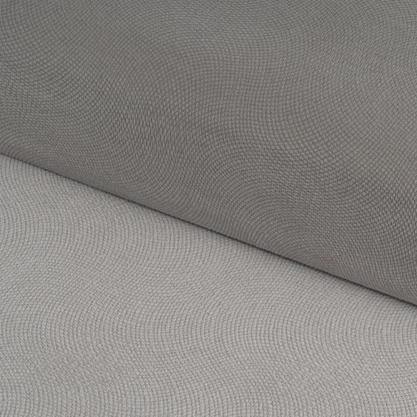 Svijetlo sivi baršunast tabure Estela – Casa Selección-image-1