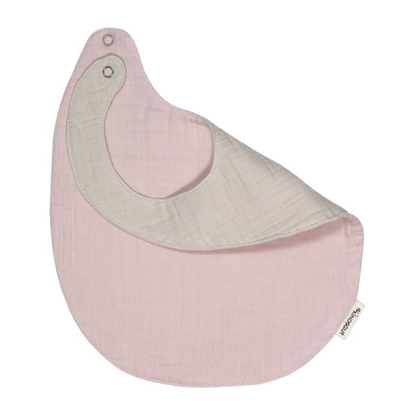 Ružičasti podbradnik od muslina Kindsgut Oslo-image-4