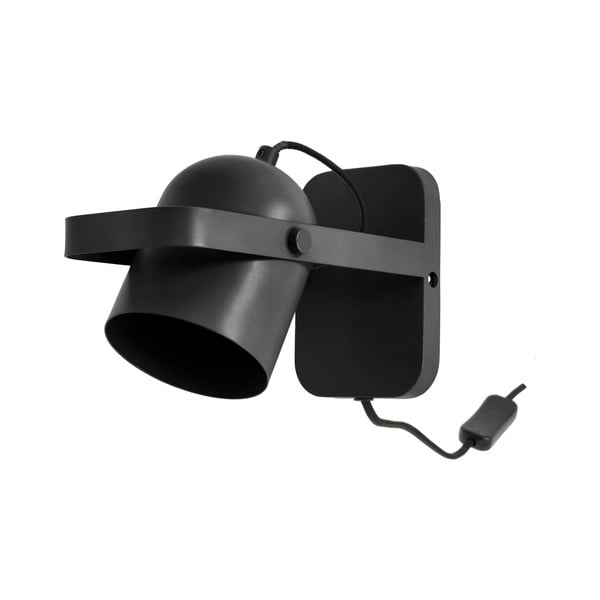 Crna zidna lampa Nesvik – Villa Collection-image-1