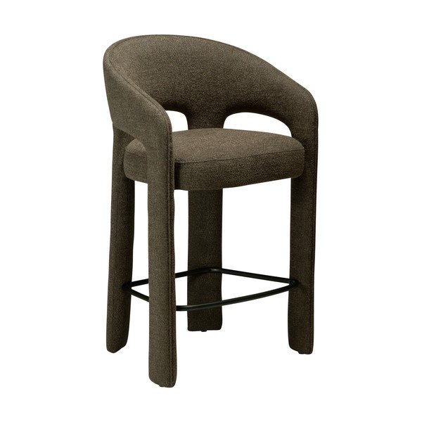 Kaki zelena barska stolica (visine sjedala 67 cm) Splendor – DAN-FORM Denmark