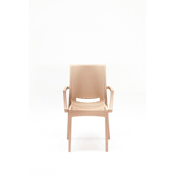 Bež vrtni blagovaonski set od umjetnog ratana za 4 osobe Rattan – Floriane Garden-image-2