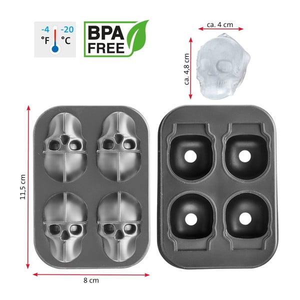 Silikonski kalup za led Lebka - Westmark-image-4