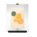 Crni stakleni stojeći okvir 16x20 cm Flute – Umbra