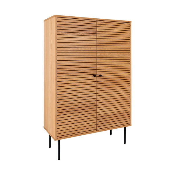 Ormarić u dekoru hrasta u prirodnoj boji 80x130 cm Kyoto – House Nordic-image-2