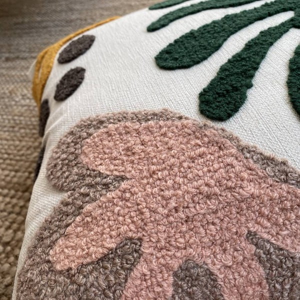 Jastučnica a primjesom lana Joynodes Lotus, 43 x 43 cm-image-4