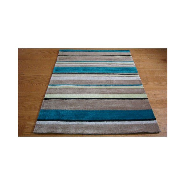 Tepih Broad Stripes Teal, 160 x 220 cm-image-2