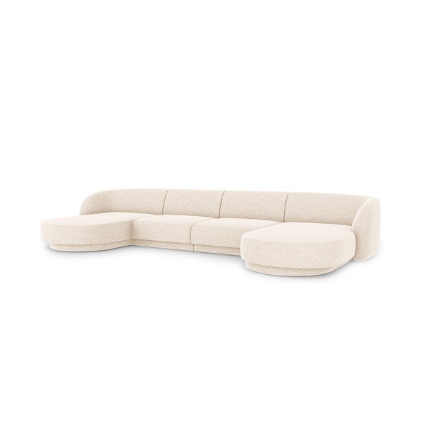 Krem kutna garnitura Miley - Micadoni Home-image-3