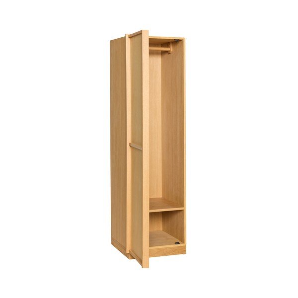 Ormarić u dekoru hrasta u prirodnoj boji 50x181x55 cm Kura – Hübsch-image-2