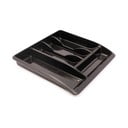 Crni organizator za pribor za jelo Addis Classic, 40 x 38,5 cm
