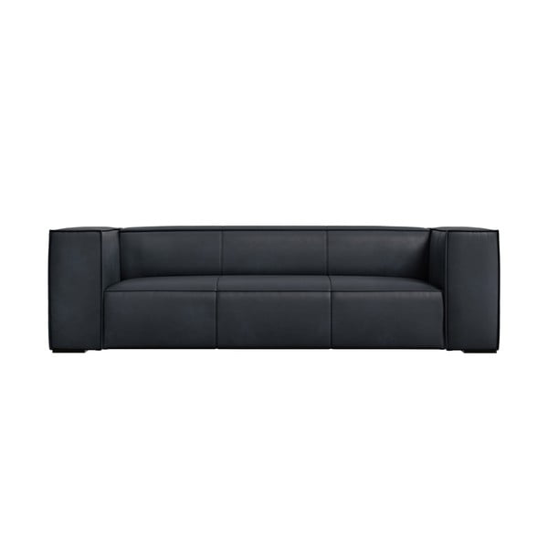 Tamno plava kožna sofa 227 cm Madame – Windsor & Co Sofas