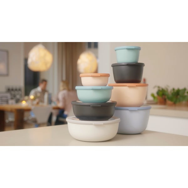 Posude za ručak u setu 3 kom Nordic black – Mepal-image-1