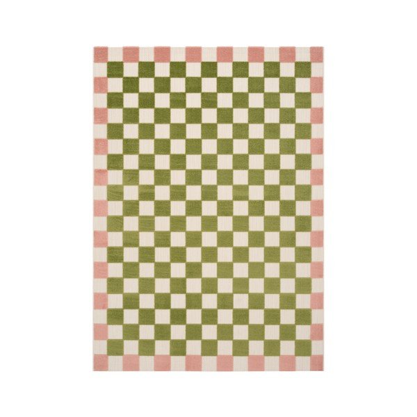 Zeleni/ružičasti unutarnji i vanjski tepih 200x290 cm Enja – Jotex