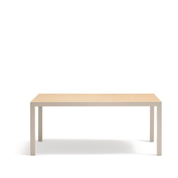 Blagovaonski stol s hrastovom pločom stola 75x180 cm Alma – Teulat