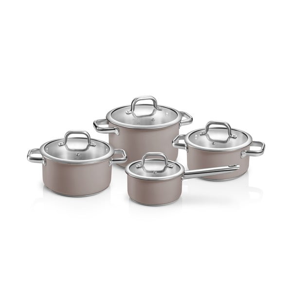 Set lonaca 8 kom od nehrđajućeg čelika Delight – Tescoma