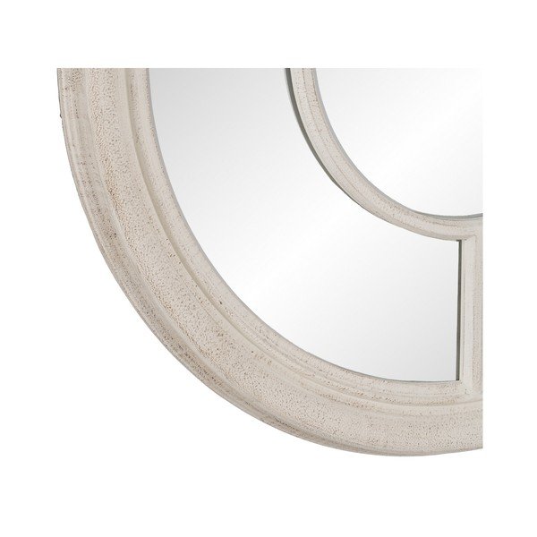 Zidno ogledalo s okvirom od masivnog drveta ø 79 cm Paula – Ixia-image-4