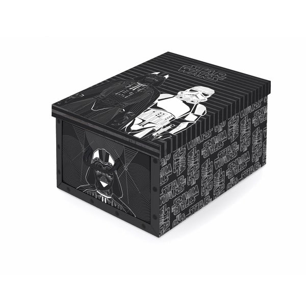 Kutija za odlaganje s ručkama Domopak Darth Vader, dužina 50 cm