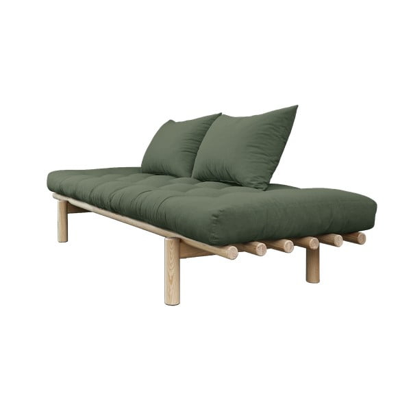 Podesiva sofa Karup Design Pace Natural Clear/Maslinasto Zeleno-image-3