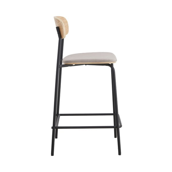 Crne/smeđe-sive barske stolice u setu 2 kom (visine sjedala 66 cm) Adriana – Marckeric-image-3