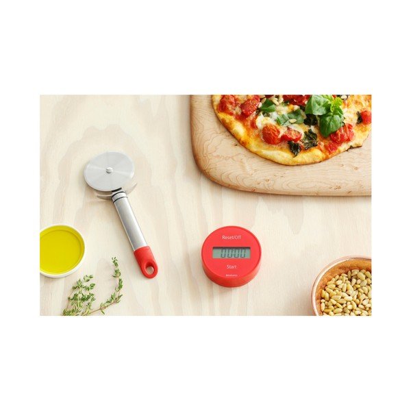 Crveni kuhinjski mjerač vremena Brabantia Timer-image-1
