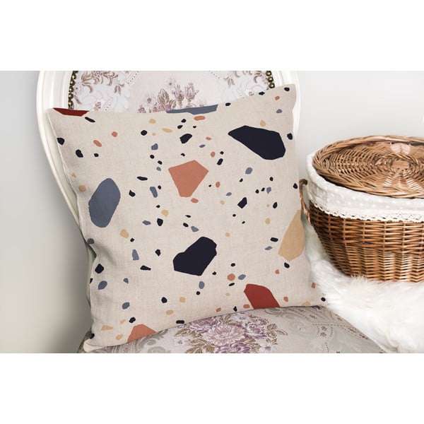 Ukrasna jastučnica 43x43 cm Cracked Terrazzo – Mila Home-image-3