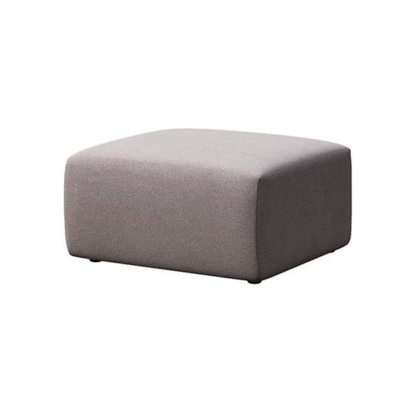 Sivi baršunast tabure Villet – Rodier-image-2