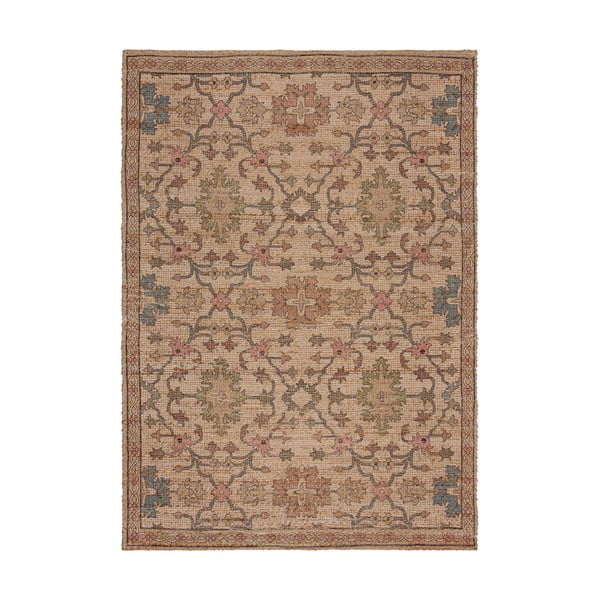 Ručno rađen tepih od mješavine jute u prirodnoj boji 160x230 cm Celine Jute Global – Flair Rugs