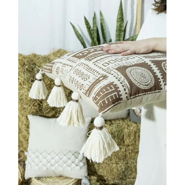 Ukrasna jastučnica od mješavine pamuka 45x45 cm – Mila Home-image-3