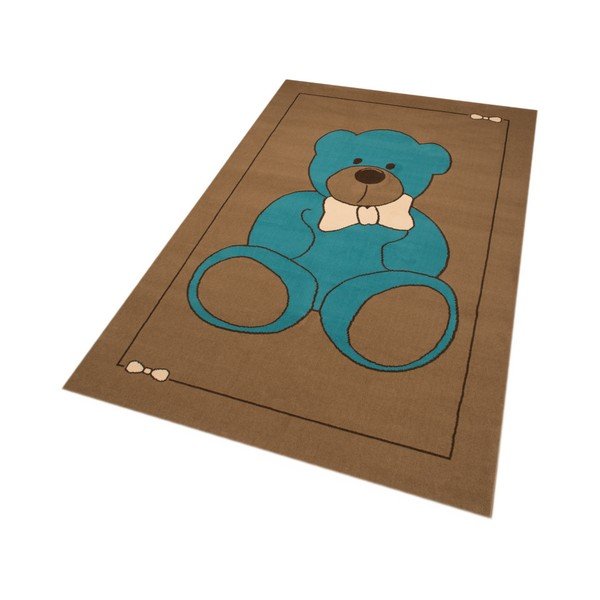 Dječji smeđi tepih Zala Living Teddy, 140 x 200 cm-image-1