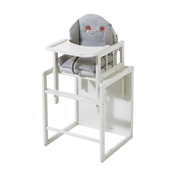 Siva dječja blagovaonska stolica Adam & Eule – Roba-image-1