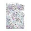Svijetlo plava posteljina za krevet za jednu osobu 135x200 cm Floral Serenity – RHS