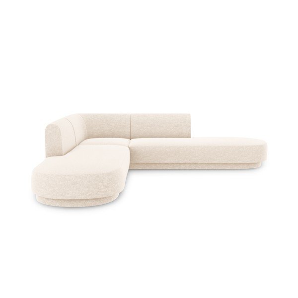 Krem kutna garnitura Miley - Micadoni Home-image-3