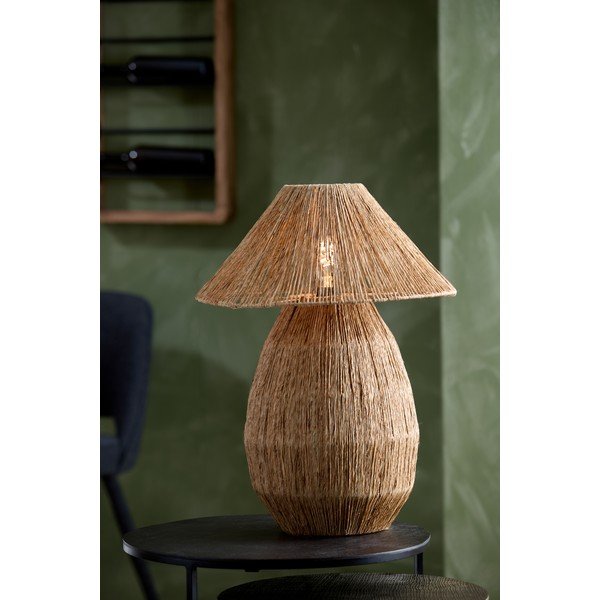 Stolna lampa u prirodnoj boji sa sjenilom od jute (visina 55 cm) Maruva – Light & Living-image-1