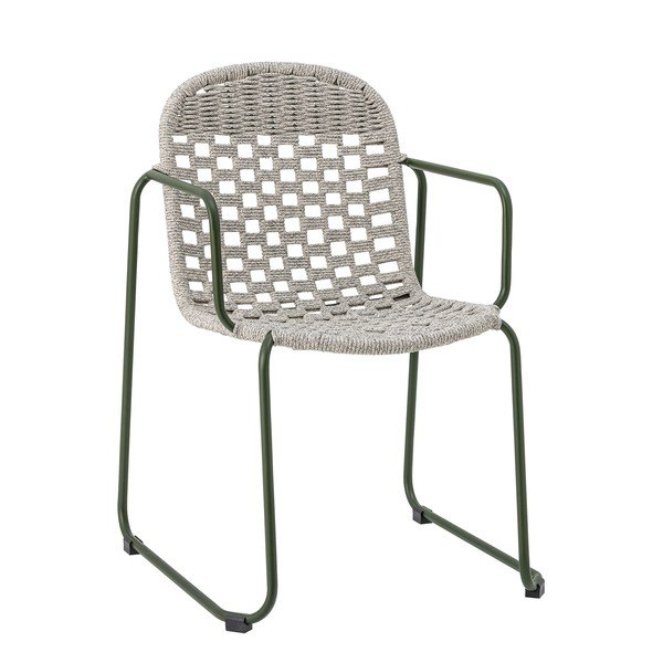 Siva metalna vrtna stolica Calana – Bloomingville