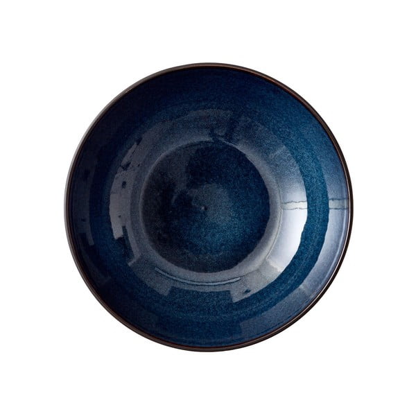 Crna/plava zdjela od kamenine ø 30 cm Gastro Dark Blue/Black – Bitz-image-3